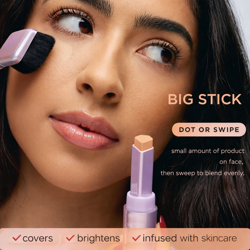 Venus Glitz | Hydrating Concealer Stick with Brush