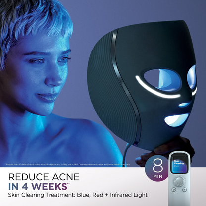 CryoGlow Under-Eye Cooling & LED Anti-Ageing & Blemish Repair Mask